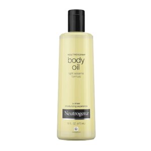 Neutrogena Body Oil Light Sesame A Sheer Moisturizing Experience – 473ml