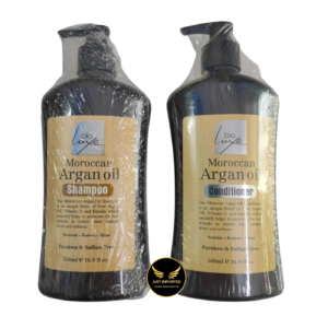Bio Luxe Moroccan Argan Oil Shampoo & Conditioner (Praben & Sulfate Free)- 500ml Each