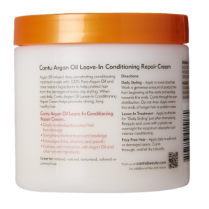 Cantu Argan Oil Leave in Conditioning Repair Cream – 453g