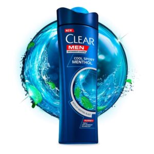 Clear Men Anti-Dandruff Shampoo – Cool Sport Menthol  (320 ml)