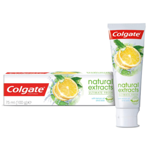 Colgate Naturals Extracts Ultimate Fresh Toothpaste with Lemon Oil & Aloe – 100g