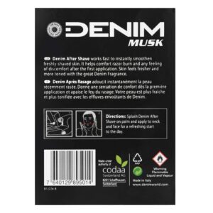 Denim Musk After Shave (Italy) – 3.4oz  (100 ml)