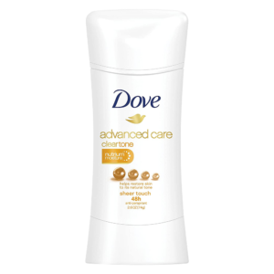 Dove Advanced Care Clear Tone Sheer Touch Anti-Perspirant Deodorant  – 2.6 oz