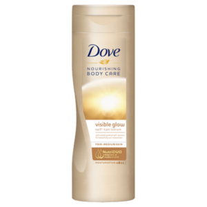 Dove Visible Glow Gradual Self-Tan Body Lotion Fair to Medium – 400ml
