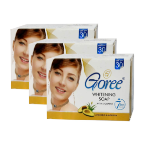 Goree Whitening Beauty Soap with Lycopene Features – Pack Of 3