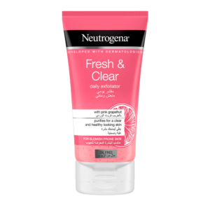 Neutrogena Fresh & Clear Daily Exfoliator with Pink Grapefruit – 150ml