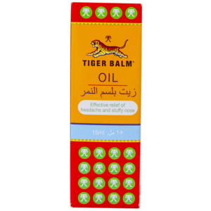 Tiger Balm Oil for Headach and Stuffy Nose – 15ml