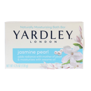 Yardley London Jasmine Pearl Moisturizing Bath Bar Soap 4.25 Oz.