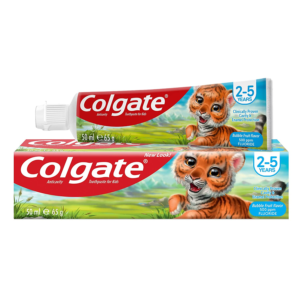 Colgate Anticavity Bubble Fruit Toothpaste for Kids (2-5 Years) – 50ml
