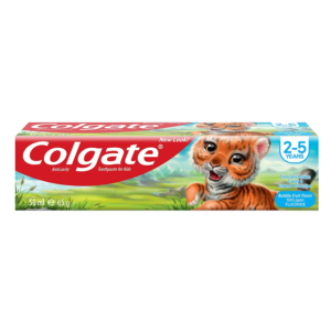 Colgate Anticavity Bubble Fruit Toothpaste for Kids (2-5 Years) – 50ml