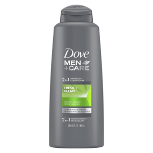 Dove Men +Care Fresh+Clean 2in1 Shampoo & Conditioner – 20.4 oz (603ml)