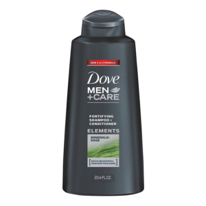 Men+Care Elements Minerals+Sage Fortifying Shampoo & Conditioner – 20.4 oz (603ml)