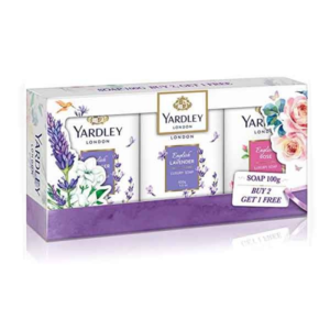 Yardley London Luxury Soap – 100g (Pack of 3)