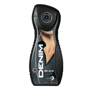 Denim Black Revitalizing Shower Gel – 8.45 oz (250ml) Made in Italy