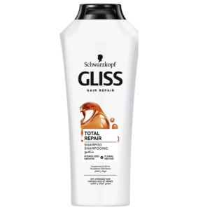 Gliss (Schwarzkopf & Henkle) Total Repair Shampoo – 400ml (Made in Turkey)