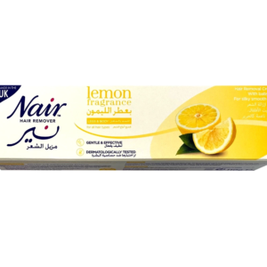 Nair Hair Remover Cream with Baby Oil (Lemon Fragrance) – 110g (Made in UK)