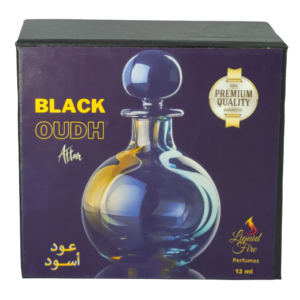 Black Oudh – Premium Quality Concentrated Perfume Alcohol Free – 12ml