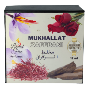 Mukhallat Zaffrani – Premium Quality Concentrated Perfume Alcohol Free – 12ml