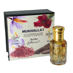 Mukhallat Zaffrani – Premium Quality Concentrated Perfume Alcohol Free – 12ml