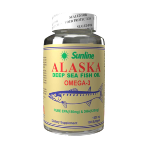 Sunline Alaska Deep Sea Fish Oil Omega-3 – 100 Softgels
