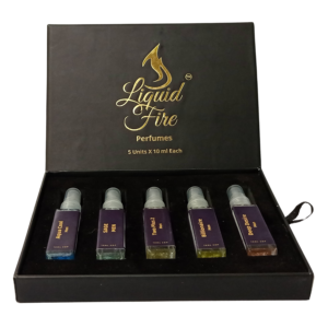 5in1 Perfumes Gift Set (5 X 10ml Glass Bottles) – Men & Women
