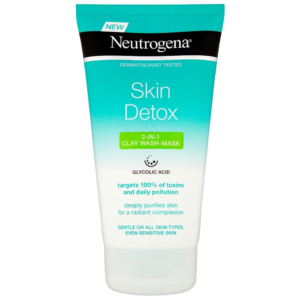 Neutrogena Skin Detox 2-in-1 Clay Wash Mask 150ml